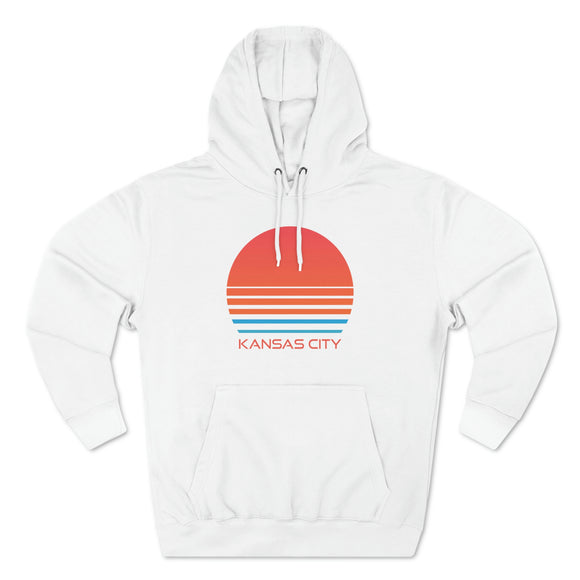 Premium Kansas City, Missouri Hoodie - Retro 80s Unisex Sweatshirt