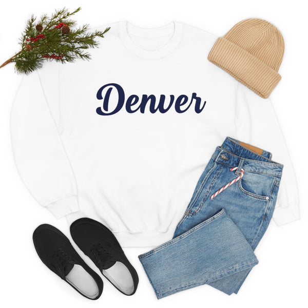 Denver, Colorado Sweatshirt - Script Unisex