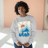 Premium Utah Crewneck Sweatshirt - Retro Unisex Sweatshirt