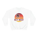 Key West, Florida Sweatshirt - Unisex Retro Palm Tree Crewneck Key West Sweatshirt-1