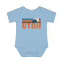 Utah Baby Bodysuit - Retro Mountain Utah Baby Bodysuit-1