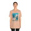 Santa Barbara, California T-Shirt - Retro Palm Tree & Beach Unisex Santa Barbara Shirt