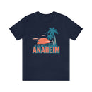 Anaheim, California T-Shirt - Retro Palm Tree & Beach Unisex Anaheim Shirt-85