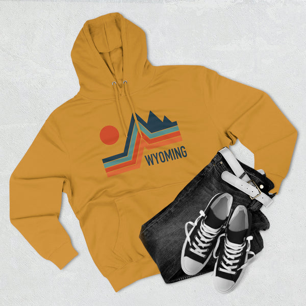 Wyoming - Unisex Premium Pullover Hoodie