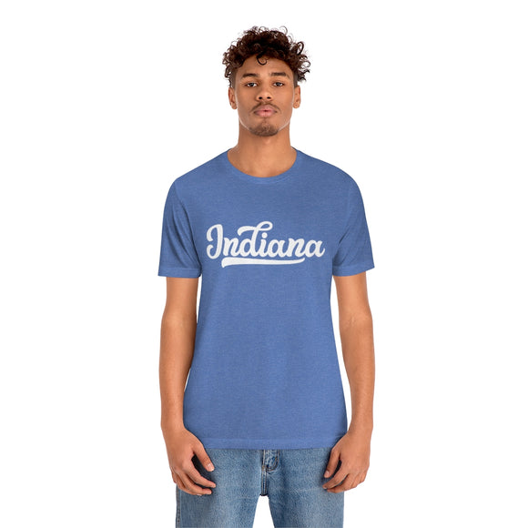 Indiana T-Shirt - Hand Lettered Unisex Indiana Shirt