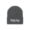 Delaware Beanie - Adult Hand Lettered Embroidered Delaware Knit Hat-5