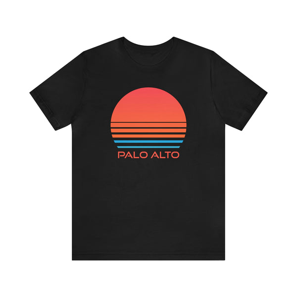 Palo Alto, California T-Shirt - Retro 80s Unisex Palo Alto Shirt