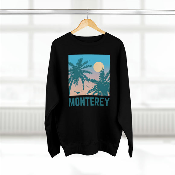 Premium Monterey, California Sweatshirt - Unisex Premium Crewneck Sweatshirt