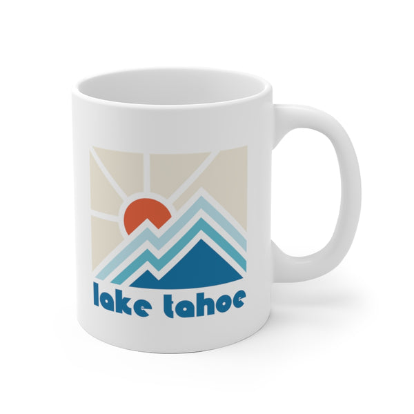 Lake Tahoe, California Mug, Ceramic Lake Tahoe, California Mug, Lake Tahoe, California Coffee Mug
