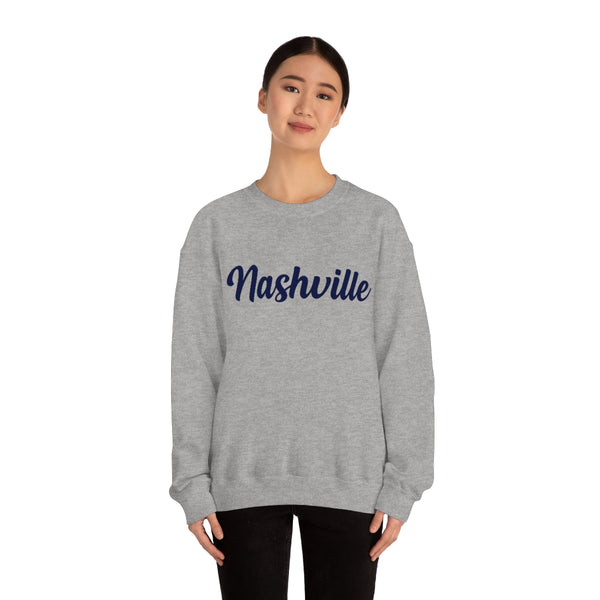 Nashville, Tennessee Sweatshirt - Script Unisex