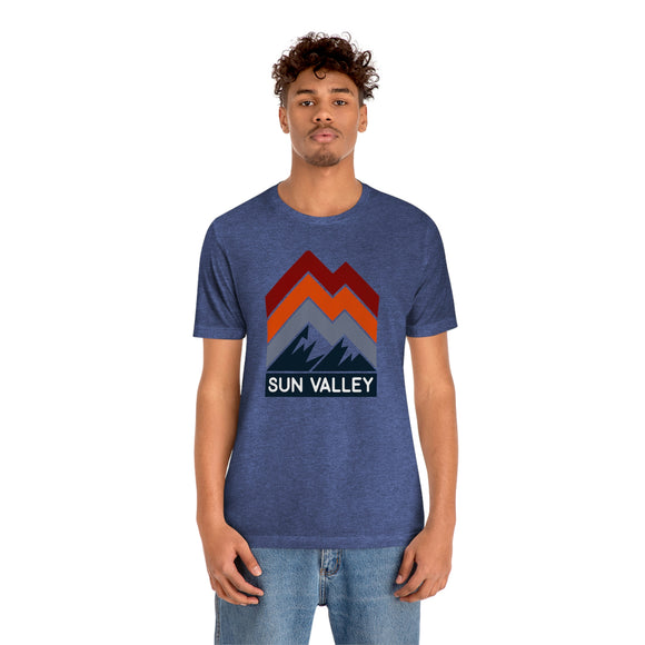 Sun Valley, Idaho T-Shirt - Retro Mountain Unisex Sun Valley Shirt