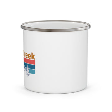 Beaver Creek, Colorado Camp Mug - Mountain Sunset Enamel Campfire Beaver Creek Mug - 0