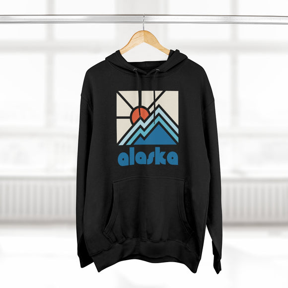 Premium Alaska Hoodie - Min Mountain Unisex Sweatshirt