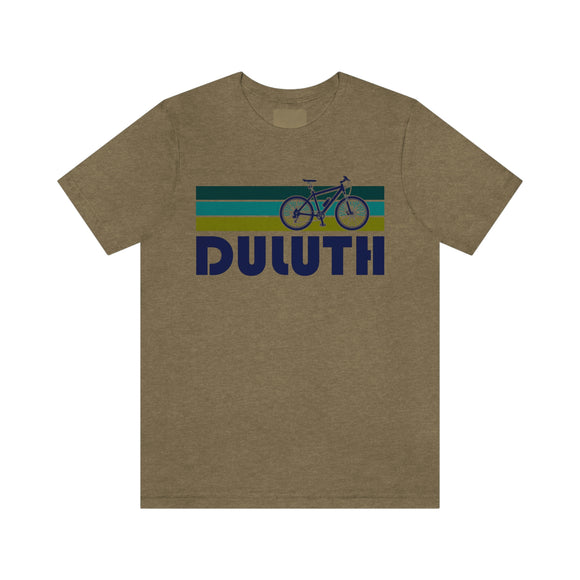 Duluth T-Shirt - Retro Mountain Bike Adult Unisex Duluth, Minnesota T Shirt