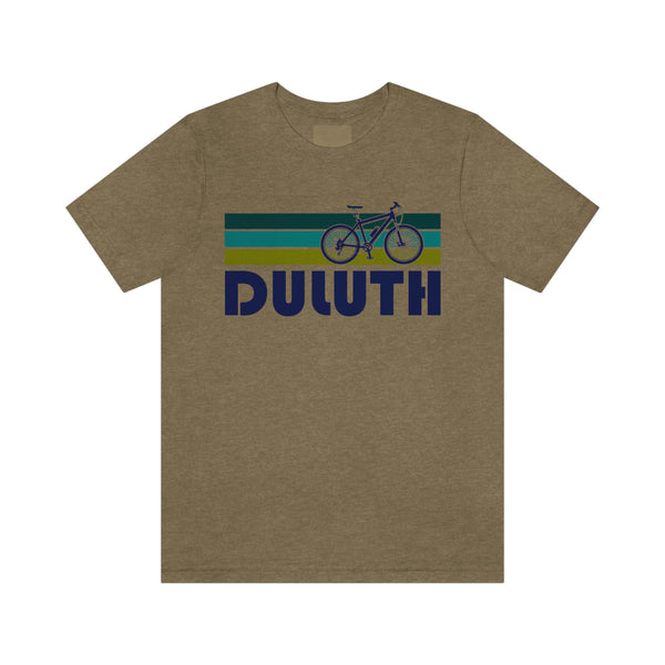 Duluth T-Shirt - Retro Mountain Bike Adult Unisex Duluth, Minnesota T Shirt