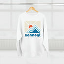 Premium Vermont Crewneck Sweatshirt - Retro Unisex Sweatshirt-6
