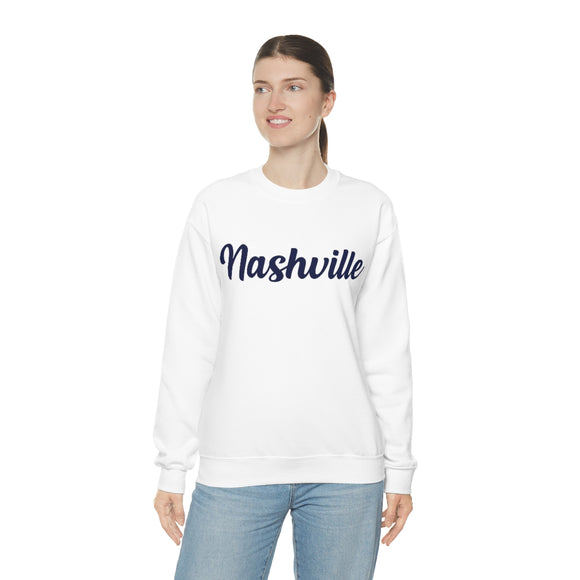 Nashville, Tennessee Sweatshirt - Script Unisex