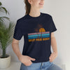West Palm Beach, Florida T-Shirt - Retro Palm Tree Unisex West Palm Beach Shirt