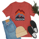 Oregon T-Shirt - Retro Mountain Unisex Oregon Shirt-61