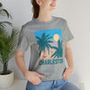 Charleston, South Carolina T-Shirt - Retro Palm Tree & Beach Unisex Charleston Shirt