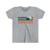 Golden Youth T-Shirt - Retro Mountain Colorado Kid's TShirt