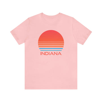 Buy pink Indiana T-Shirt - Retro 80s Unisex Indiana Shirt