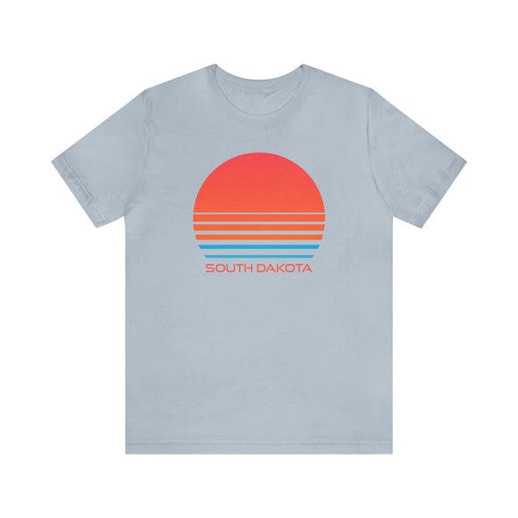 South Dakota T-Shirt - Retro 80s Unisex South Dakota Shirt