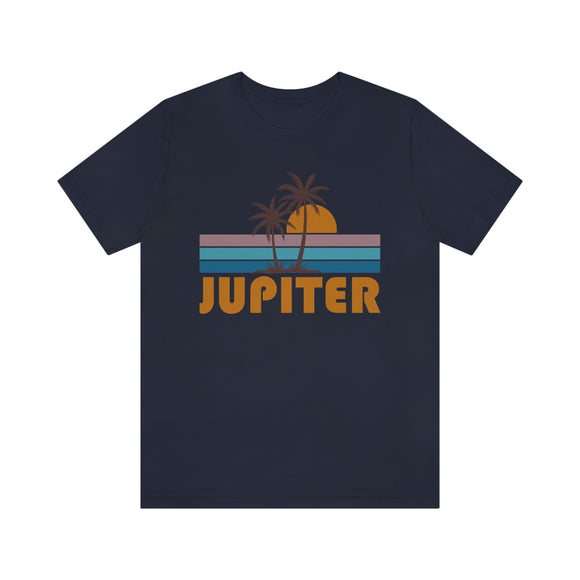Jupiter, Florida T-Shirt - Retro Palm Tree Unisex Jupiter Shirt