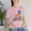 Jupiter, Florida T-Shirt - Retro Palm Tree & Beach Unisex Jupiter Shirt