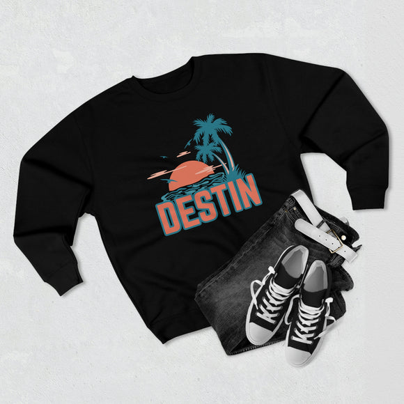 Premium Destin, Florida Sweatshirt - Unisex Premium Crewneck Sweatshirt