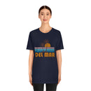 Del Mar, California T-Shirt - Retro Palm Tree Unisex Del Mar Shirt-47