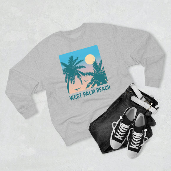 Premium West Palm Beach, Florida Sweatshirt - Unisex Premium Crewneck Sweatshirt