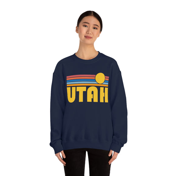Utah Sweatshirt - Retro Sunrise Unisex