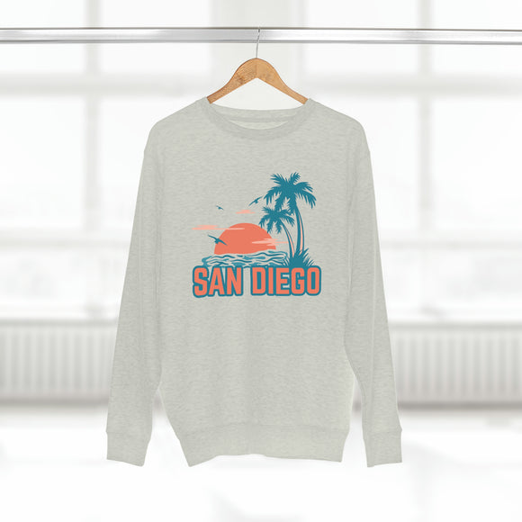 Premium San Diego, California Sweatshirt - Unisex Premium Crewneck Sweatshirt