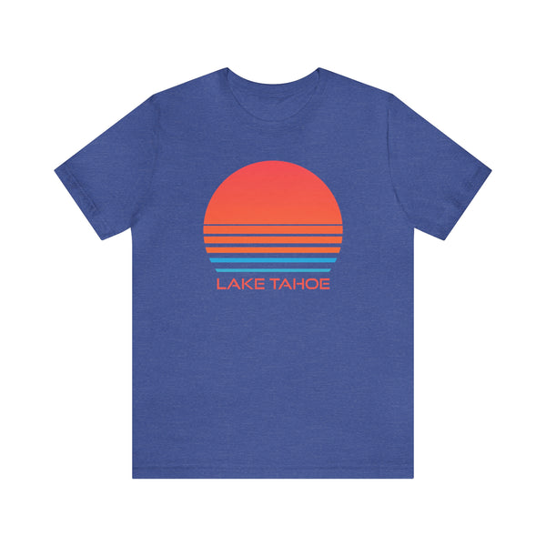 Lake Tahoe, California T-Shirt - Retro 80s Unisex Lake Tahoe Shirt