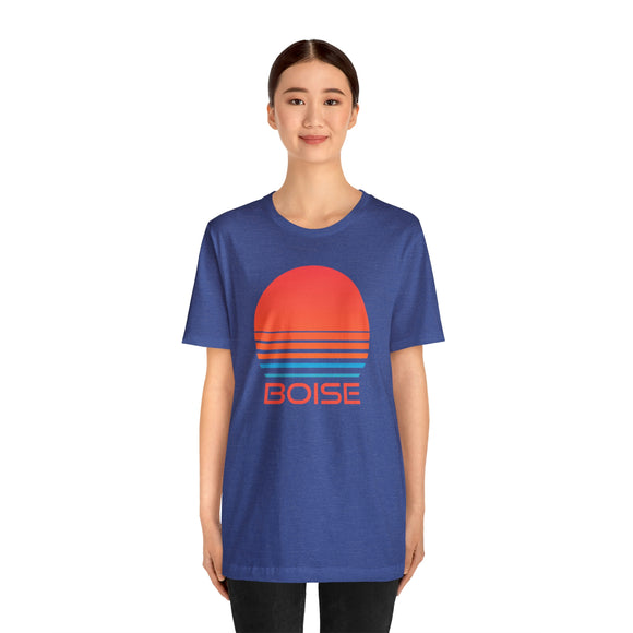 Boise, Idaho T-Shirt - Retro 80s Unisex Boise Shirt