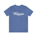 Wisconsin T-Shirt - Hand Lettered Unisex Wisconsin Shirt-13