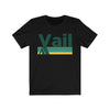 Vail, Colorado T-Shirt - Retro Camping Adult Unisex Vail T Shirt