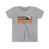 Alaska Youth T-Shirt - Retro Mountain Alaska Kid's TShirt