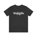 Washington T-Shirt - Hand Lettered Unisex Washington Shirt-16