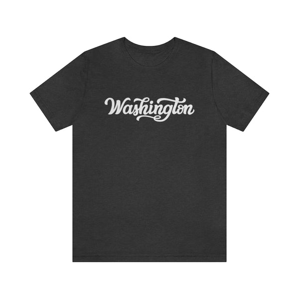 Washington T-Shirt - Hand Lettered Unisex Washington Shirt