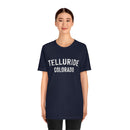 Telluride, Colorado Shirt - Paint Text Unisex Telluride T-Shirt-18