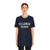 Telluride, Colorado Shirt - Paint Text Unisex Telluride T-Shirt