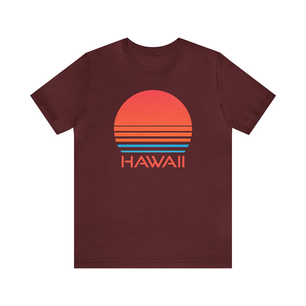 Hawaii T-Shirt - Retro 80s Unisex Hawaii Shirt