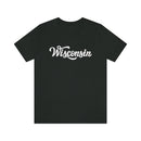 Wisconsin T-Shirt - Hand Lettered Unisex Wisconsin Shirt-7