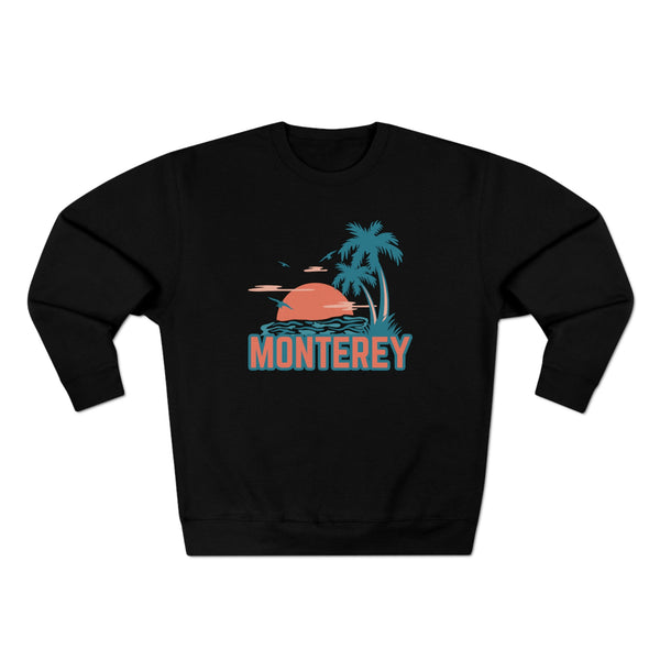 Premium Monterey, California Sweatshirt - Unisex Premium Crewneck Sweatshirt