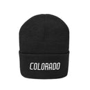 Colorado Beanie - Adult Embroidered Colorado Knit Hat-10