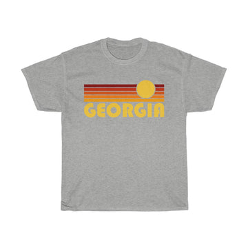 Buy sport-grey Georgia T-Shirt - Unisex Retro Georgia Shirt
