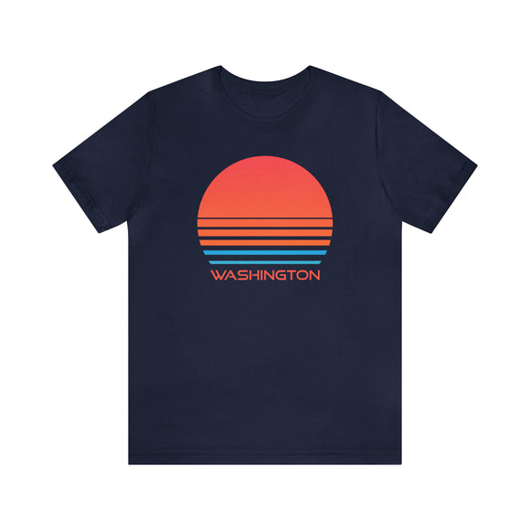 Washington T-Shirt - Retro 80s Unisex Washington Shirt