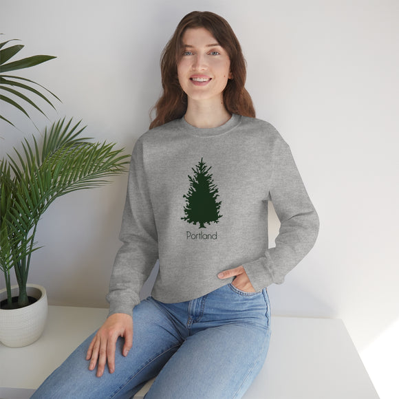 Portland, Oregon Sweatshirt - Tree Unisex